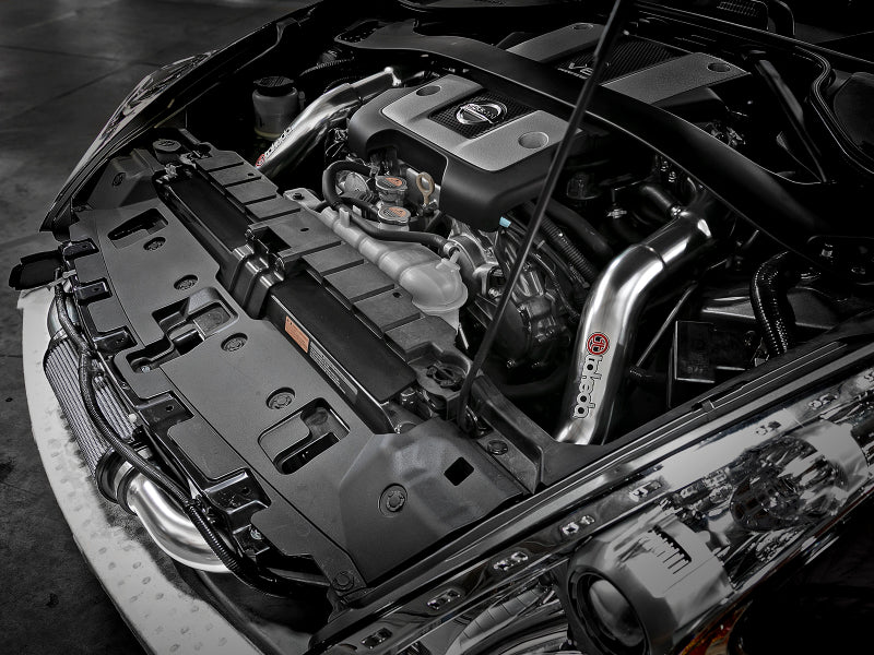 aFe Takeda Intake Stage-2 Polished Pro DRY S 09-17 Nissan 370Z V6 3.7L - Burkken Auto Parts