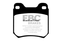 EBC 97-01 Cadillac Catera 3.0 Greenstuff Rear Brake Pads - Burkken Auto Parts
