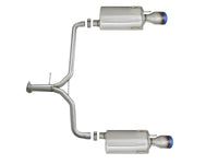aFe Takeda 2.25-1.75in 304 SS Axle-Back Exh w/Blue Flame Tips 13-17 Honda Accord Sport Sedan I4-2.4L - Burkken Auto Parts