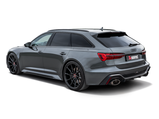 Akrapovic 22-23 Audi RS 7 Avant (C8) OPF/GPF Evolution Line Exhaust (Titanium) - Burkken Auto Parts
