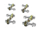 aFe Control PFADT Series Heavy Duty Street End Links Set; Chevrolet Corvette (C5/C6/C7) 97-15 - Burkken Auto Parts