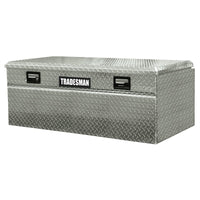 Tradesman Aluminum Flush Mount Truck Tool Box Full/Wide (36in.) - Brite - Burkken Auto Parts