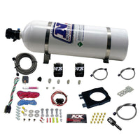 Nitrous Express Dodge Hemi Nitrous Plate Kit (50-400HP) w/15lb Bottle - Burkken Auto Parts