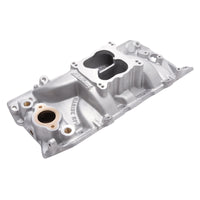 Edelbrock Manifold Marine RPM Chevy Big Block Oval Port w/ Brass - Burkken Auto Parts