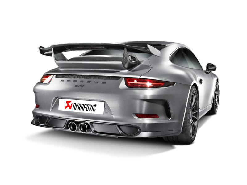 Akrapovic 14-17 Porsche 911 GT3 (991) Rear Carbon Fiber Diffuser - Matte - Burkken Auto Parts