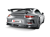 Akrapovic 14-17 Porsche 911 GT3 (991) Rear Carbon Fiber Diffuser - Matte - Burkken Auto Parts