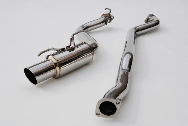 Invidia 08+ WRX Hatch RACING Stainless Steel Tip Cat-back Exhaust - Burkken Auto Parts