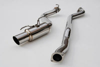 Invidia 08+ WRX Hatch RACING Stainless Steel Tip Cat-back Exhaust - Burkken Auto Parts