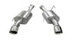 Corsa 2005-2010 Ford Mustang Shelby GT500 5.4L V8 Polished Xtreme Axle-Back Exhaust - Burkken Auto Parts