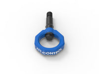 aFe Control Rear Tow Hook Blue 20-21 Toyota GR Supra (A90) - Burkken Auto Parts
