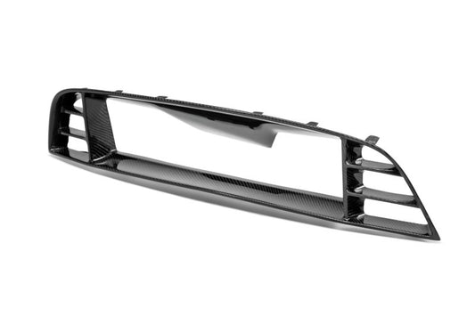 Anderson Composites 10-14 Ford Mustang/Shelby GT500 Front Upper Grille (w/o Spot for Cobra Emblem) - Burkken Auto Parts