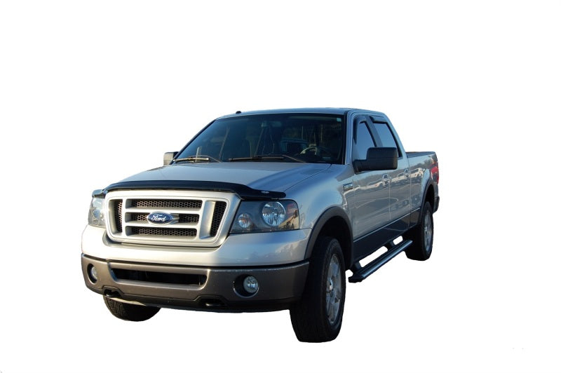 AVS 06-08 Lincoln Mark LT Ventvisor Outside Mount Window Deflectors 4pc - Smoke - Burkken Auto Parts