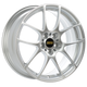 BBS RF 17x7.5 5x100 ET48 PFS Diamond Silver Wheel -82mm PFS/Clip Req