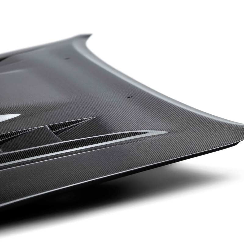 Seibon 12-15 Toyota Tacoma TS-Style Carbon Fiber Hood - Burkken Auto Parts