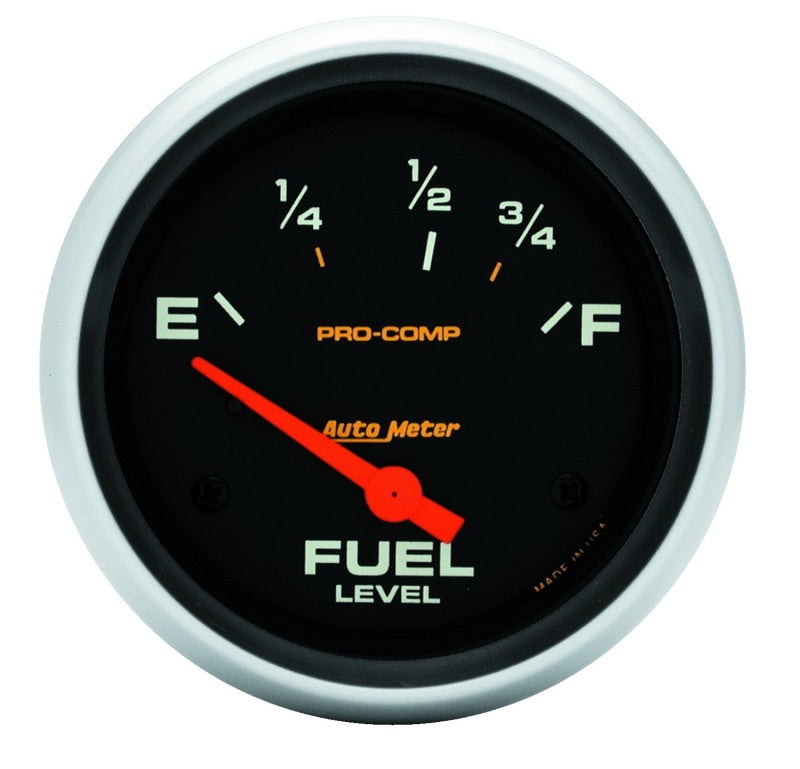 Autometer Pro-Comp 2-5/8in 73E/8-12 F Ford Short Sweep Electronic Fuel Level Gauge - Burkken Auto Parts