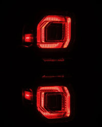 AlphaRex 21-24 Ford Bronco (Excl. Raptor) Nova-Series LED Tail Lights - Black - Burkken Auto Parts