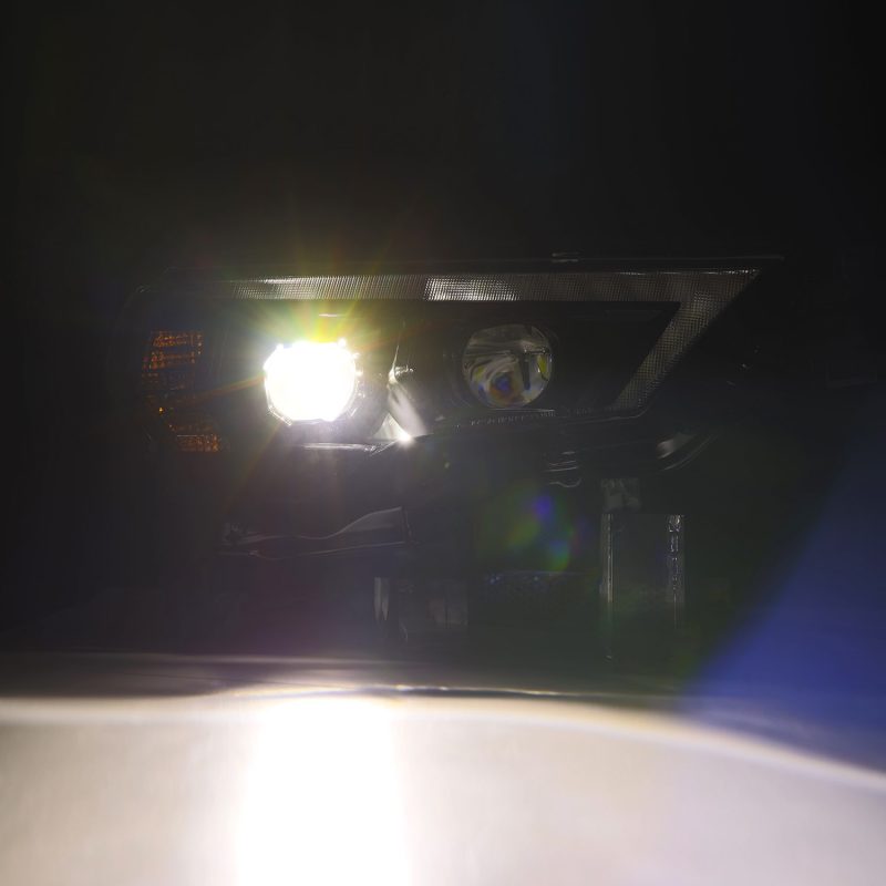 AlphaRex 14-22 Toyota 4Runner LUXX-Series LED Proj Headlights Chrome w/Actv Light & Seq. Sig + DRL - Burkken Auto Parts