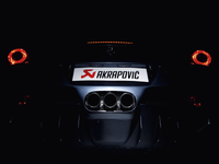 Akrapovic 10-15 Ferrari 458 Italia/458 Spyder Slip-On Line (Titanium) w/ Carbon Tips - Burkken Auto Parts