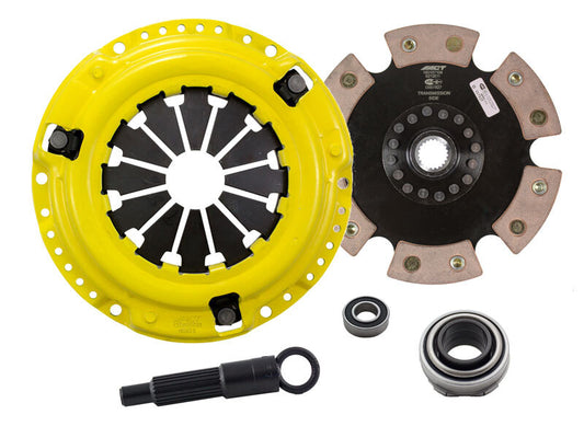 ACT 1988 Honda Civic Sport/Race Rigid 6 Pad Clutch Kit - Burkken Auto Parts
