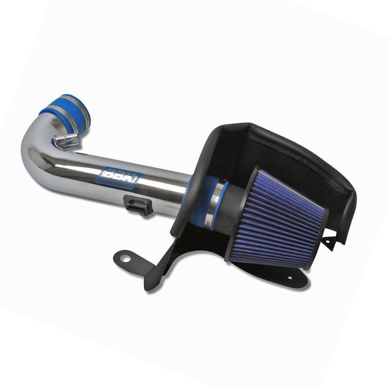 BBK 11-14 Mustang 5.0 GT Boss 302 Cold Air Intake Kit - Chrome Finish - Burkken Auto Parts