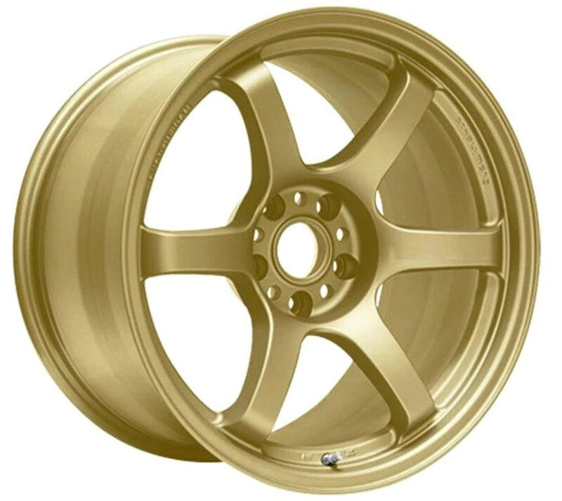 Gram Lights 57DR 19x8.5 +45 5x114.3 E8 Gold Wheel (Minimun Order Qty 20) - Burkken Auto Parts