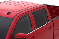 AVS 15-18 Chevy Silverado 2500 Crew Cab Ventvisor Front & Rear Window Deflectors 4pc - Smoke - Burkken Auto Parts