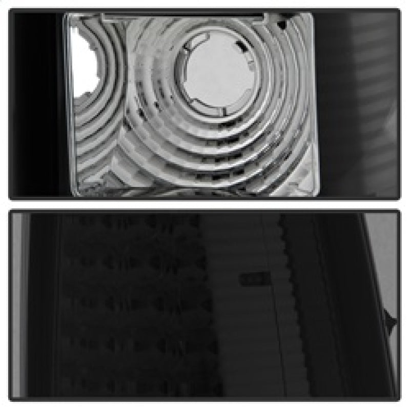 xTune Chevy Silverado 1500/2500/3500 99-02 99-03 LED Tail Lights Smoke ALT-ON-CS99-LED-SM - Burkken Auto Parts