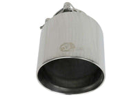 aFe MACH Force-Xp 2-1/2in 304 SS Clamp-On Exhaust Tip 2.5in In / 4.5in Out / 7in.L - Polished - Burkken Auto Parts
