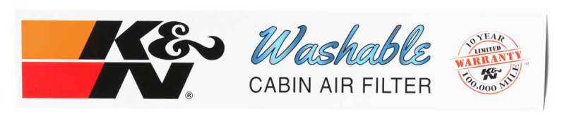 K&N Replacement Cabin Air Filter - Burkken Auto Parts