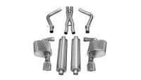 Corsa 2012-2014 Dodge Charger SRT-8 6.4L V8 Polished Xtreme Cat-Back Exhaust - Burkken Auto Parts