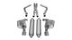Corsa 2012-2014 Dodge Charger SRT-8 6.4L V8 Polished Xtreme Cat-Back Exhaust - Burkken Auto Parts
