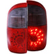 ANZO 2004-2006 Toyota Tundra LED Taillights Red/Smoke - Burkken Auto Parts