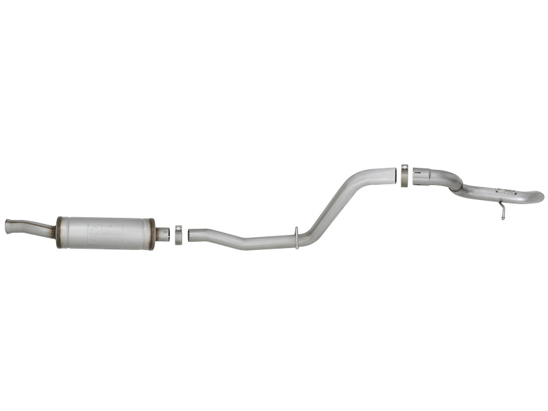 aFe MACH Force-Xp 2.5in 409 SS Catback High-Tuck Exhaust 18-21 Jeep Wrangler (JL) 3.6L 4-Door - Burkken Auto Parts