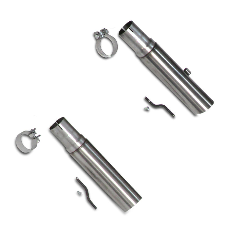 BBK 86-04 Mustang Cat Back Kit Varitune Mufflers Stainless Steel Tips - Burkken Auto Parts