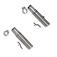 BBK 86-04 Mustang Cat Back Kit Varitune Mufflers Stainless Steel Tips - Burkken Auto Parts