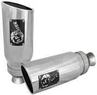 aFe MACH Force-XP 4-1/2in Steel OE Replacement Exhaust Tips - 2021+ Dodge Ram (5.7L V8) - Polished - Burkken Auto Parts