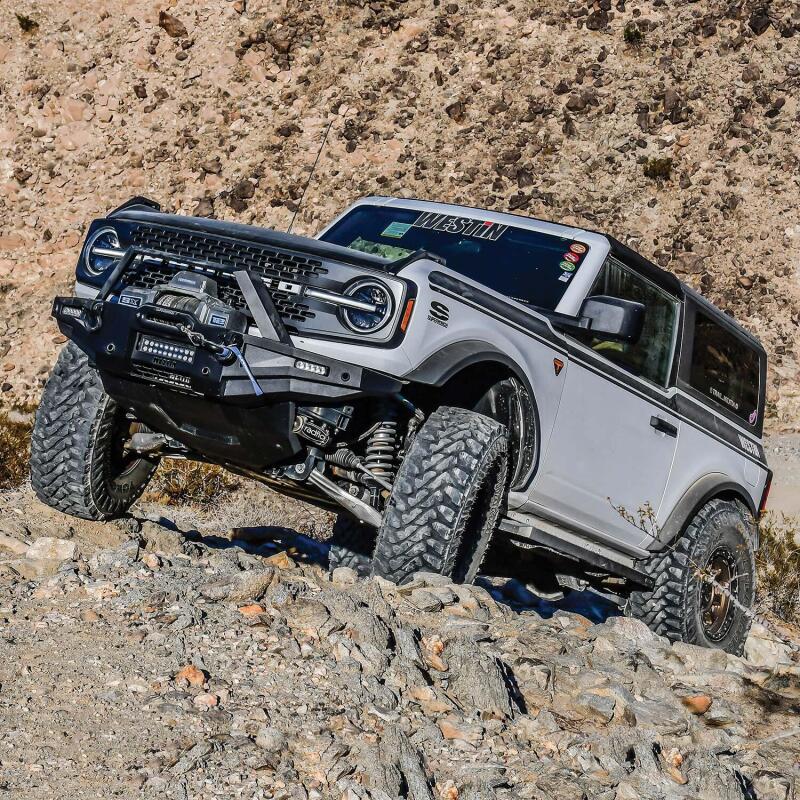 Westin 21-25 Ford Bronco (Excl. Sport) XTS Angular Bull Bar - Tex. Blk - Burkken Auto Parts