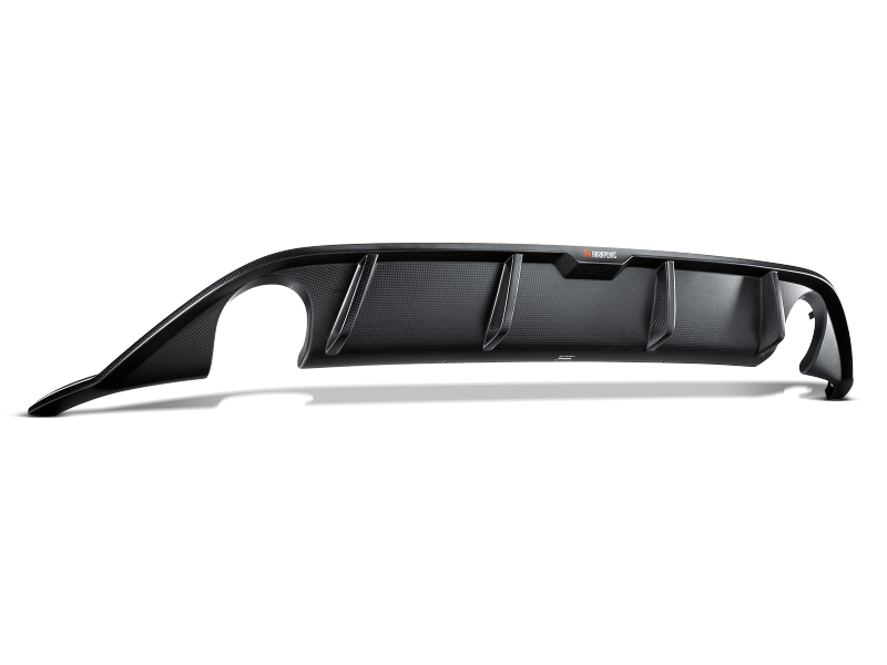Akrapovic 13-17 Volkswagen Golf GTI (VII) Rear Carbon Fiber Diffuser - Matte - Burkken Auto Parts