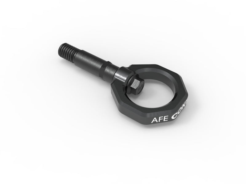aFe Control Rear Tow Hook Gray 20-21 Toyota GR Supra (A90) - Burkken Auto Parts