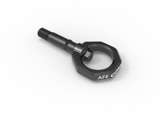 aFe Control Rear Tow Hook Gray 20-21 Toyota GR Supra (A90) - Burkken Auto Parts