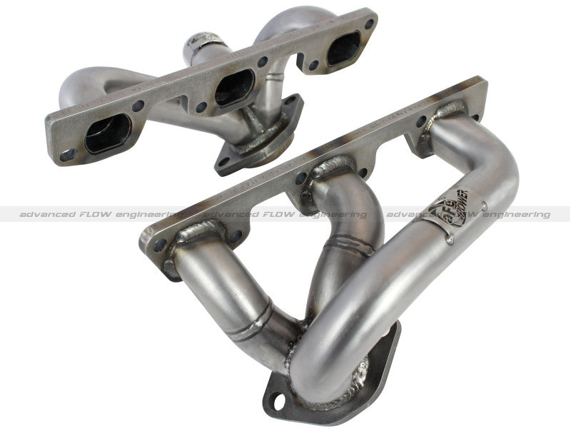 aFe Twisted Steel Header SS-409 HDR Jeep Wrangler JK 07-11 V6 3.8L - Burkken Auto Parts
