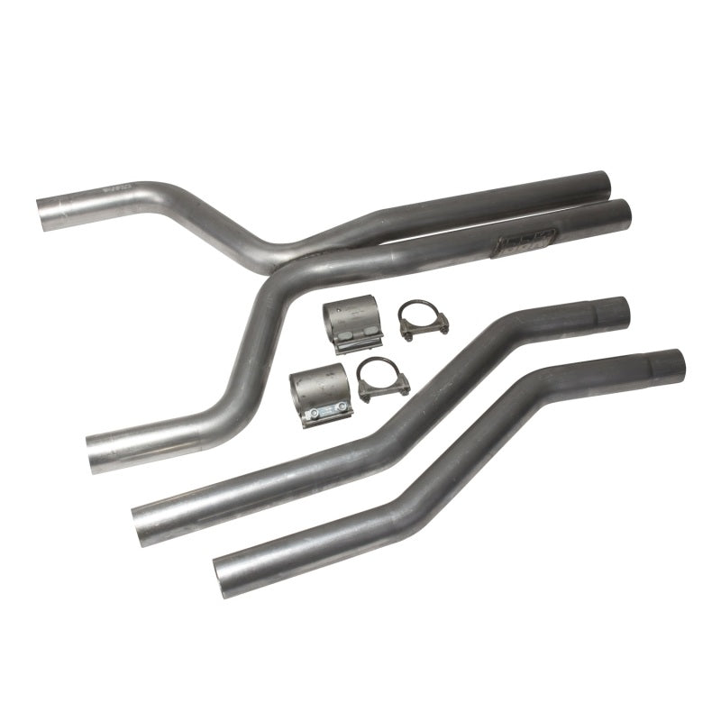 BBK 10-11 Camaro V6 High Flow After Cat X Pipe - 2-1/2 - Burkken Auto Parts