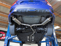 aFe POWER Takeda 16-17 Honda Civic I4-1.5L (t) 2.5-2.25in 304 SS CB Dual-Exit Exhaust Blue Tips - Burkken Auto Parts