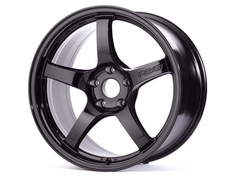Gram Lights 57CR 18x9.5 +38 5x114.3 Glass Black Wheel (Min Order Qty Of 20) - Burkken Auto Parts