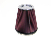 K&N Round Tapered Universal Air Filter 6 inch Flange 7.5 inch Base 5 inch Top 8 inch Height - Burkken Auto Parts