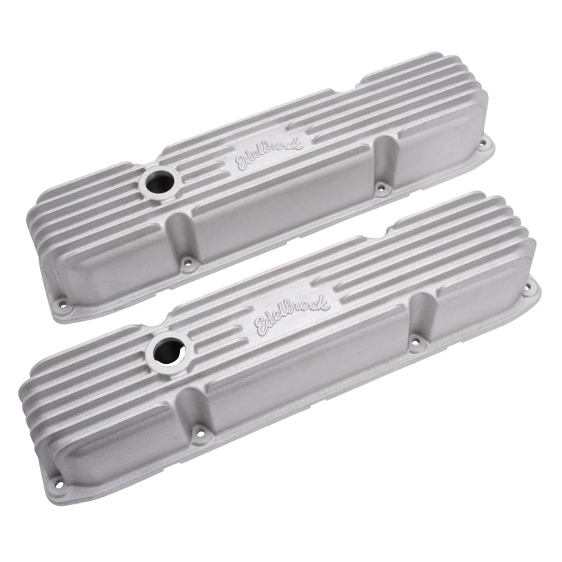 Edelbrock Valve Cover Classic Series Chrysler 383/440 CI V8 Satin - Burkken Auto Parts