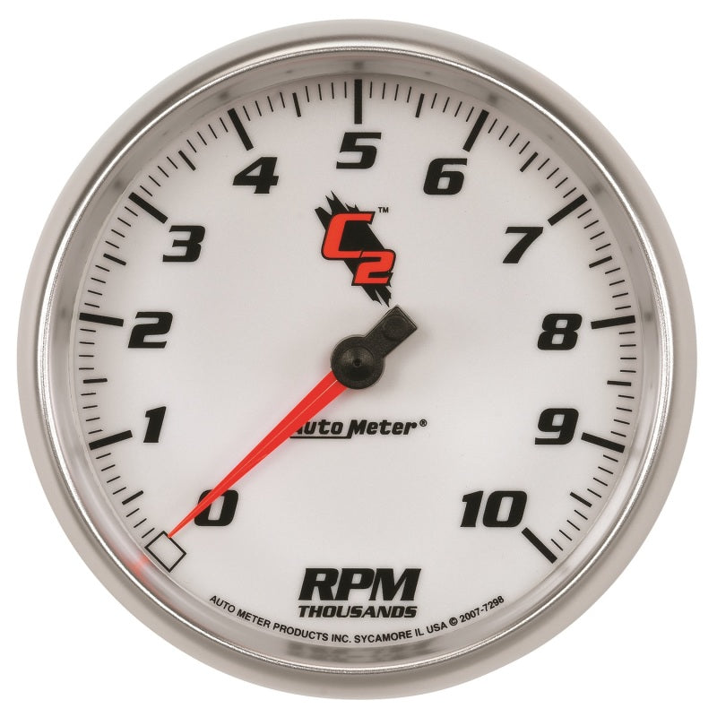 Autometer C2 5 inch 10000 RPM In-Dash Tachometer - Burkken Auto Parts