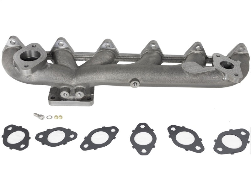 aFe Power BladeRunner Ductile Iron Exhaust Manifold w/ EGR 07.5-15 Dodge Diesel Trucks L6-6.7L (td) - Burkken Auto Parts