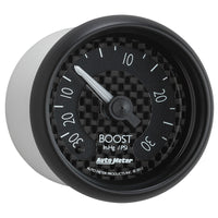 Autometer GT Series 52mm Mechanical 30 In Hg/30 psi Vacuum/Boost Gauge - Burkken Auto Parts