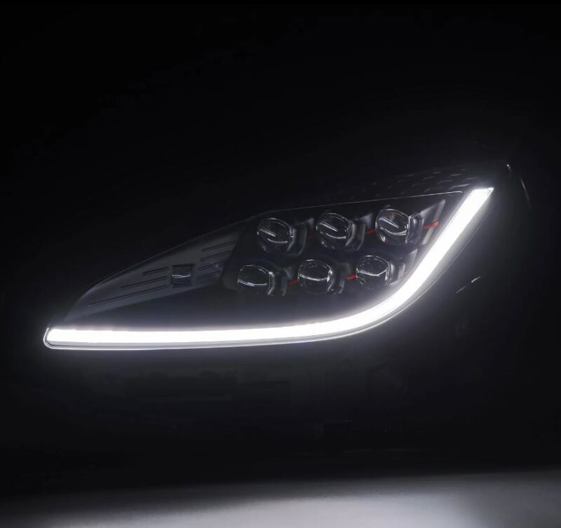 AlphaRex 21-23 Toyota GR86 / Subaru BRZ NOVA Series LED Projector Headlights - Black - Burkken Auto Parts